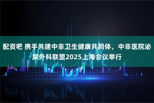 配资吧 携手共建中非卫生健康共同体，中非医院泌尿外科联盟2025上海会议举行